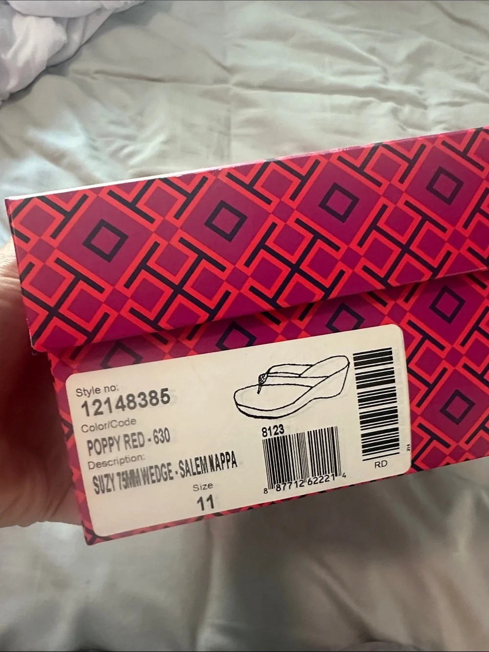 Tory Burch Wedge Sandals Size 11